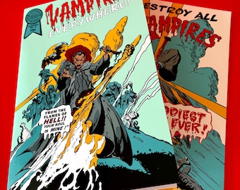 Vampire inspired comic books / Vampires Everywhere/ Destroy All Vampires