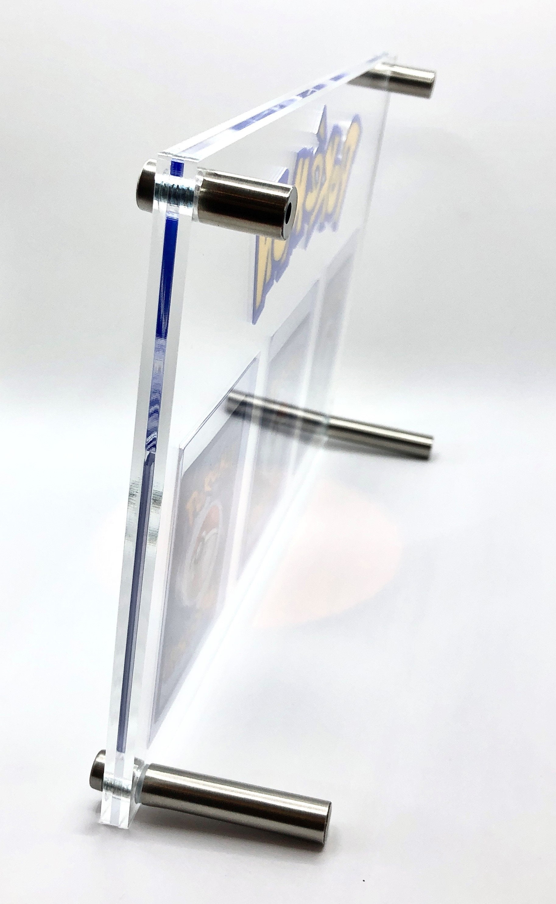 Acrylic Trading Card Display Frame Etsy