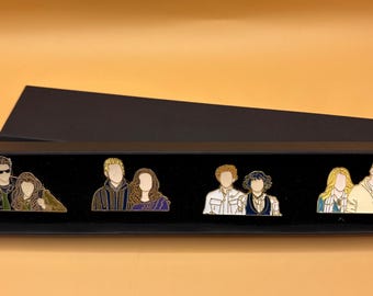 Twilight themed Enamel Pin Badges