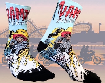 Vampires Everywhere / Destroy All Vampires comic cover socks