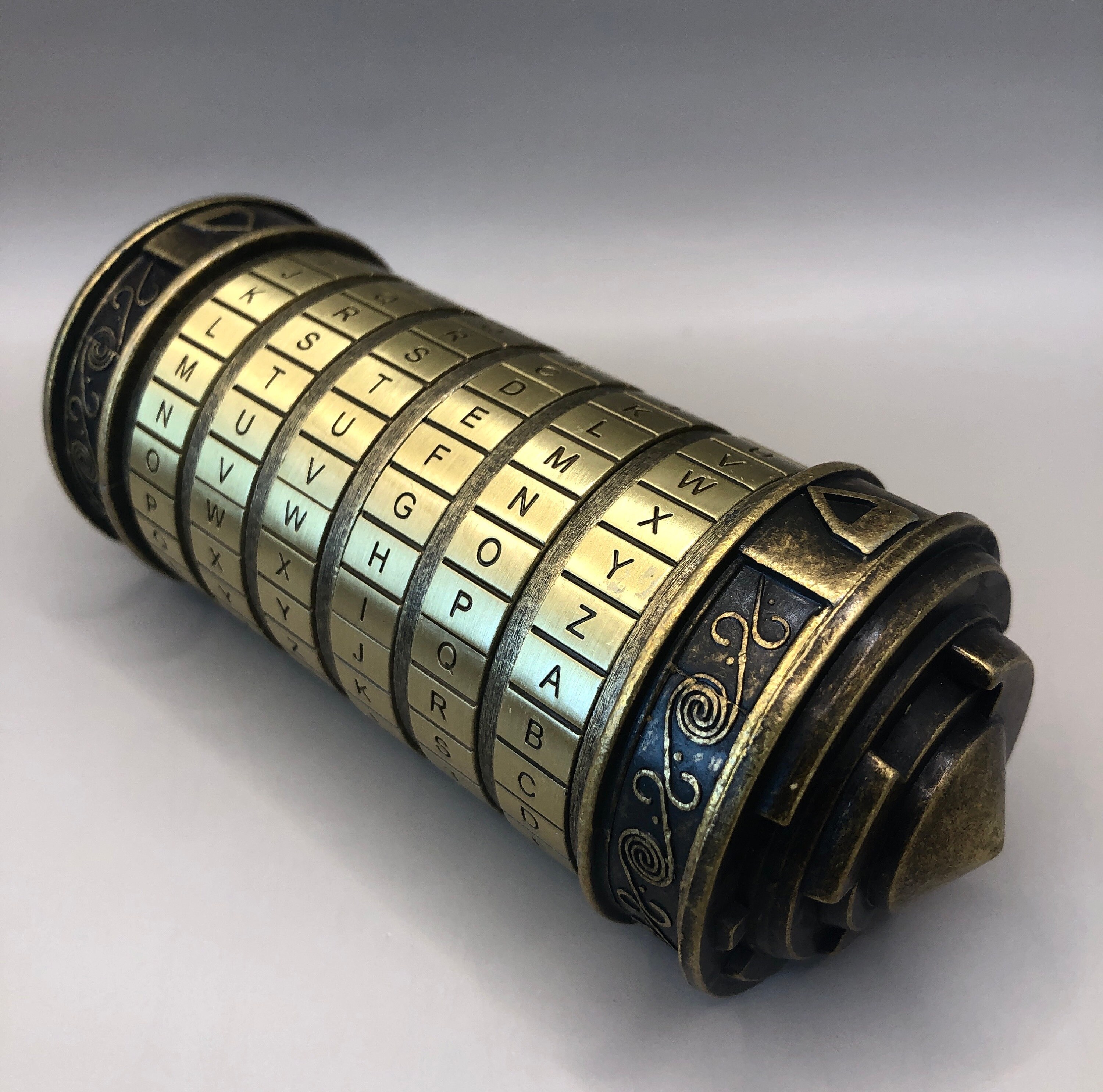 Vintage Da Vinci Code Cryptex / Puzzle / Prop - Etsy Sweden