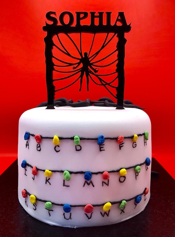悪魔の巣のケーキトッパー／名入れの有無を選択できます。 - Etsy 日本