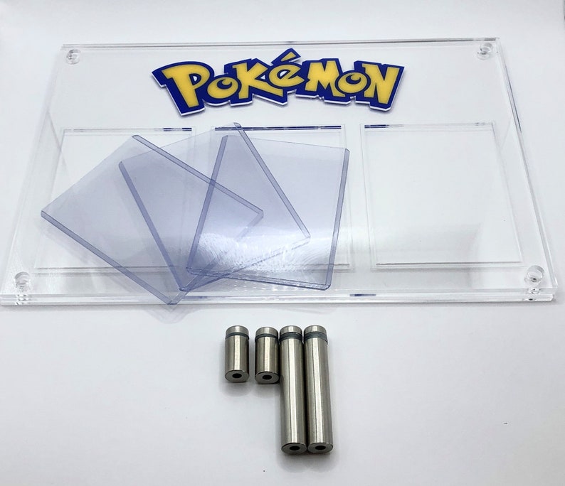 Acrylic Trading Card Display Frame Etsy