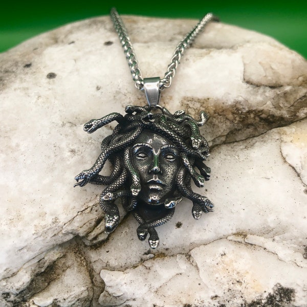 Clash of the titans / Medusa / Greek mythology Inspired Necklace