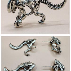 Alien Xenomorph 3D メタルエナメルスタッドピアス 2個セット, 金属 Alien Xenomorph 3D Se 並行輸入品 Xenomorph Earrings - Etsy UK