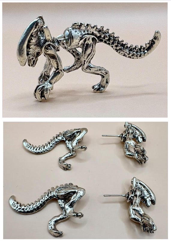 Alien / Xenomorph Earrings / Unique Style Ideal for Cosplay