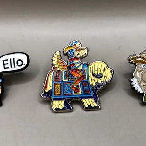 Labyrinth Emaille Pin Anstecker
