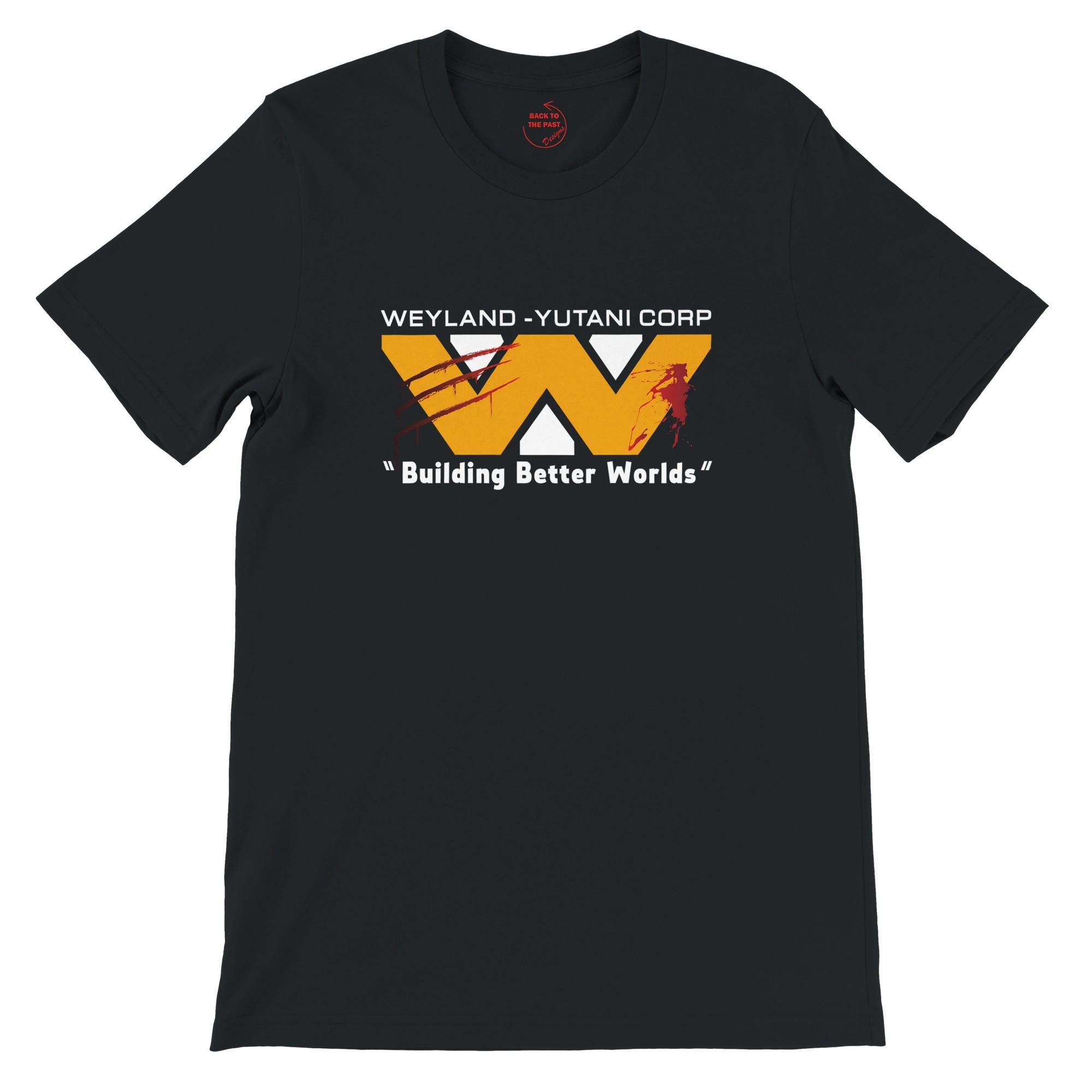 エイリアン / ウェイランド - ユタニ社風Tシャツ（血まみれバージョン 