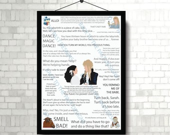Movie Quote Print - Labyrinth