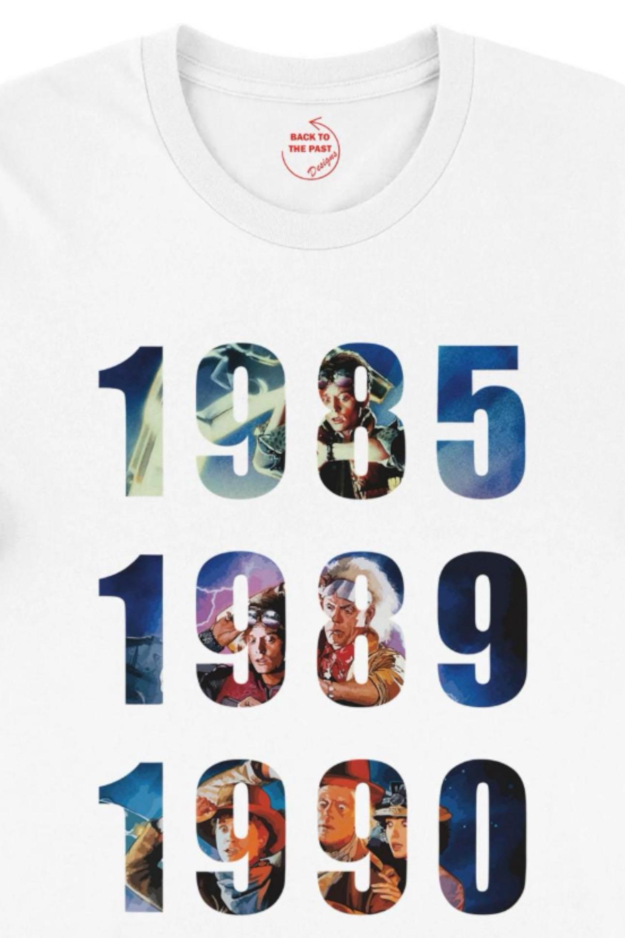Back to the Future Inspired T-shirt / 1985 / 1989 / 1990 - Etsy