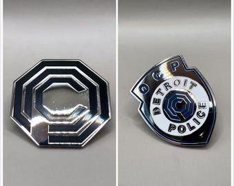 OCP / Robocop Enamel Pin Badges
