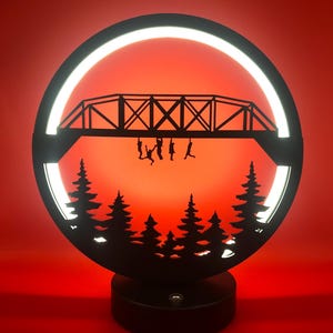 The Lost Boys scene desk lamp
