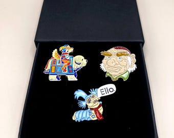 Labyrinth themed Enamel Pin Badges