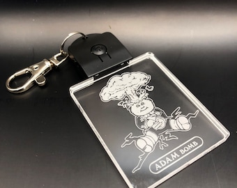 Garbage Pail Kids Inspired LED keychain
