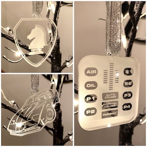 Knight Rider Inspired Christmas Tree Decorations