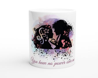 Labyrinth Themed 11oz White Ceramic Mug