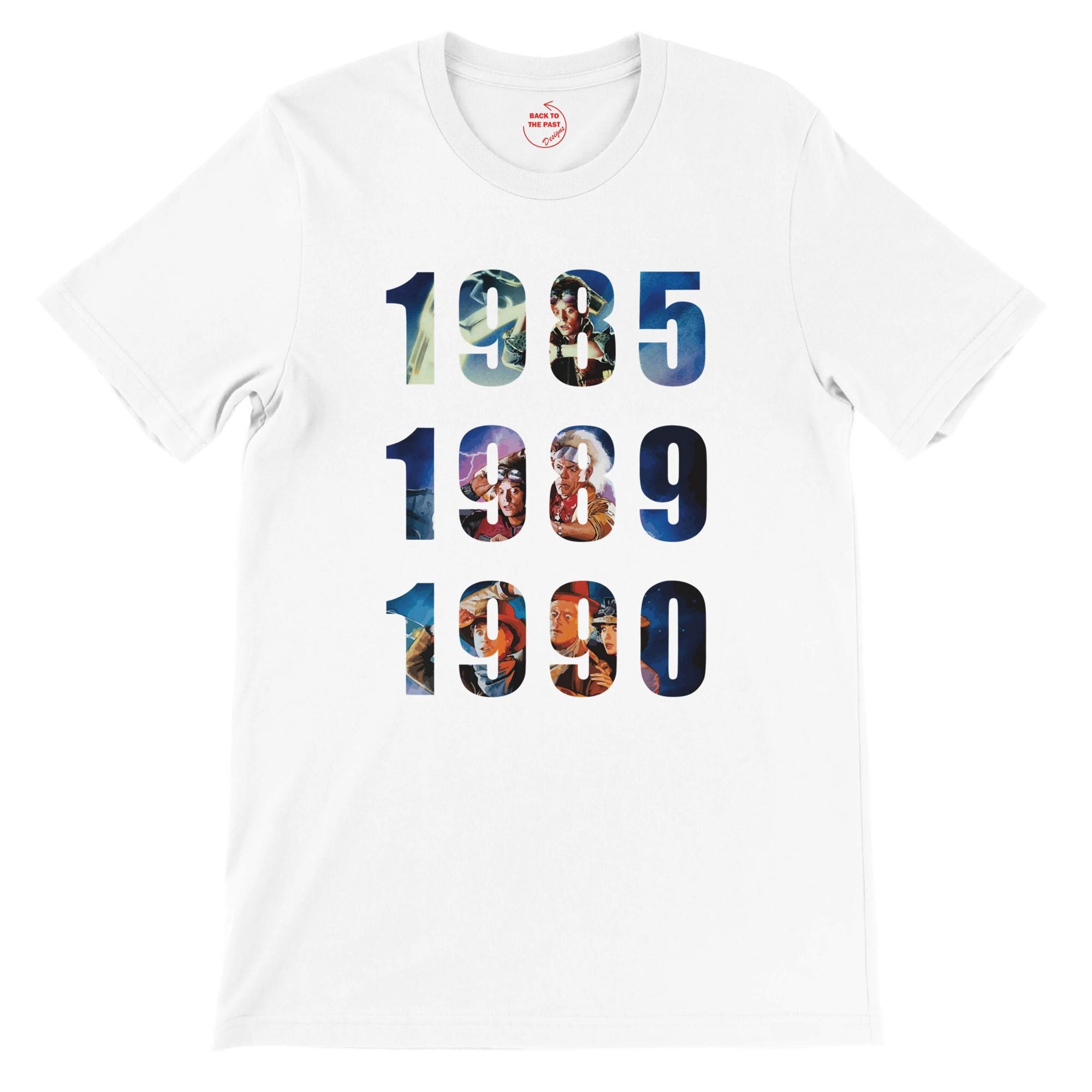 Back to the Future Inspired T-shirt / 1985 / 1989 / 1990 - Etsy
