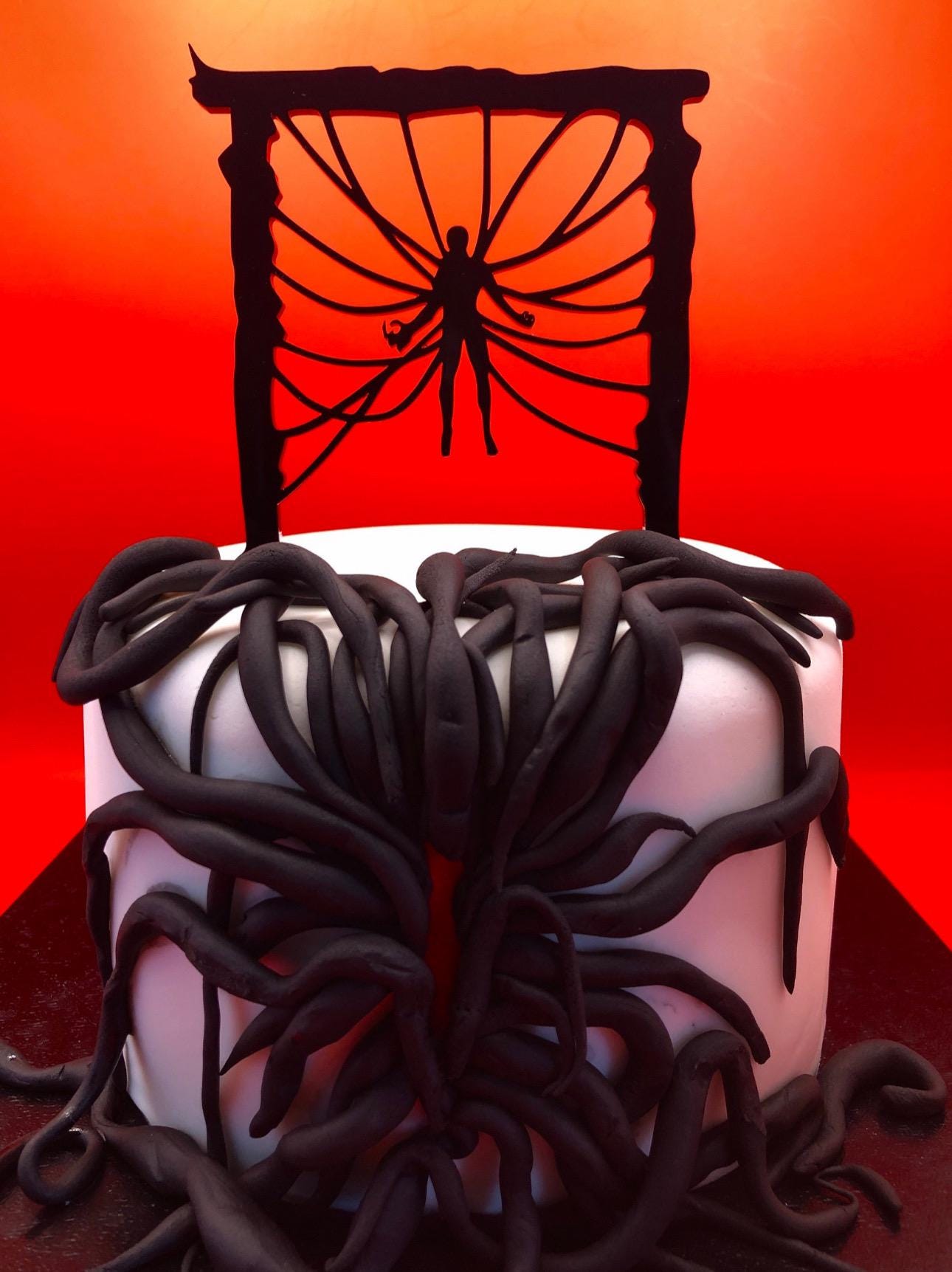 Demon Web Cake Topper / Available With or Without Personalisation. - Etsy