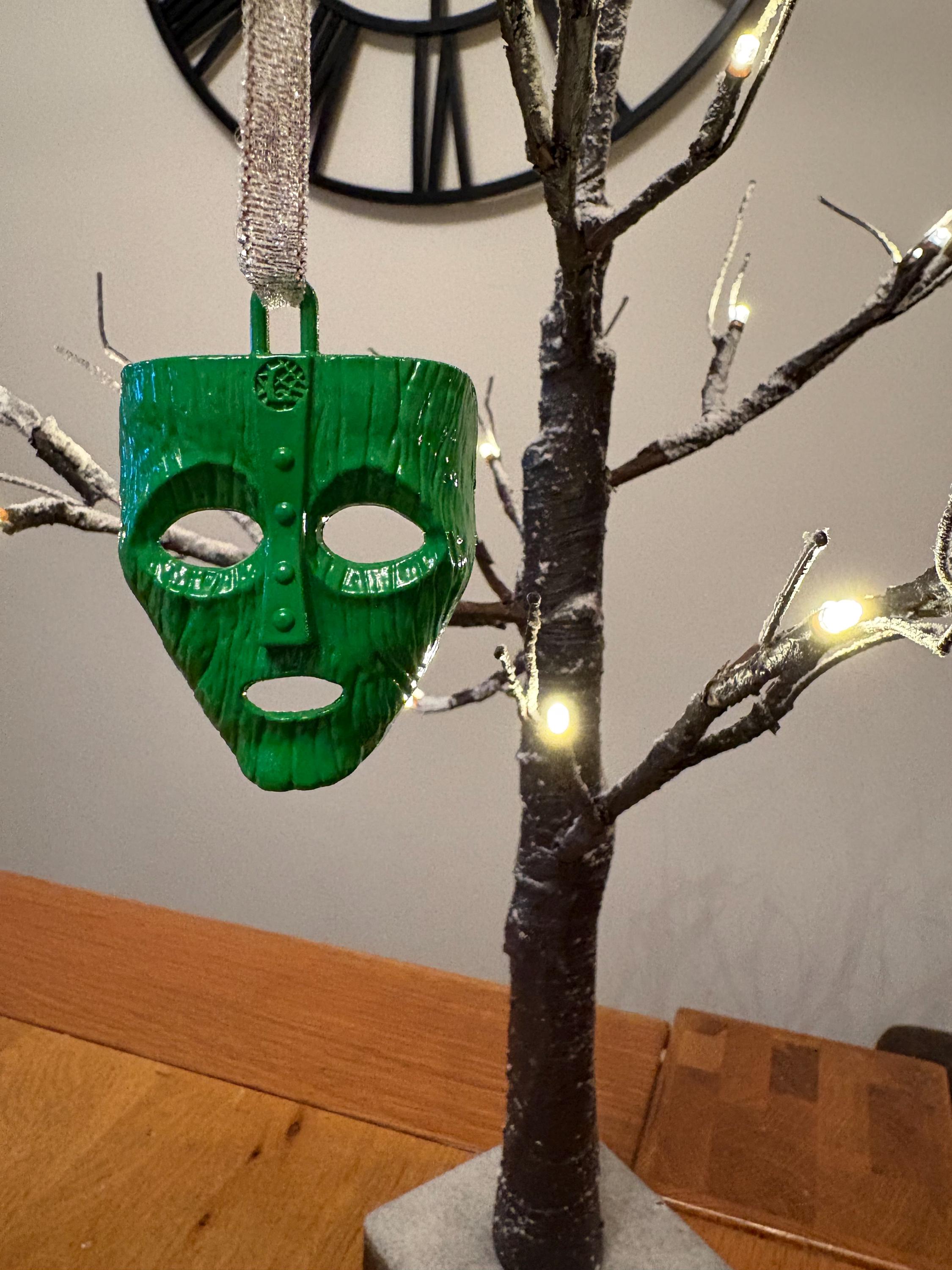 Mask Inspired Hanging Decoration - Etsy