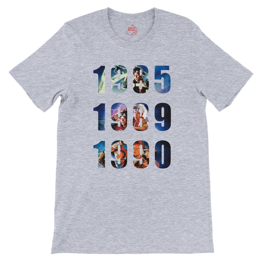 Back to the Future Inspired T-shirt / 1985 / 1989 / 1990 - Etsy