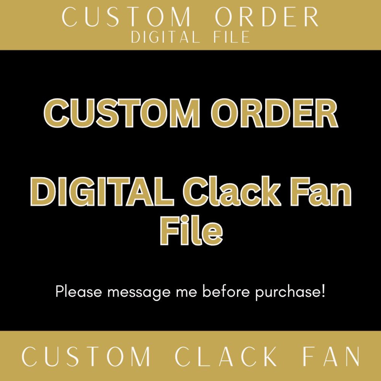 Raking File Custom Custom Clack Fan Digital File, Custom, Custom File, Digital File - Etsy