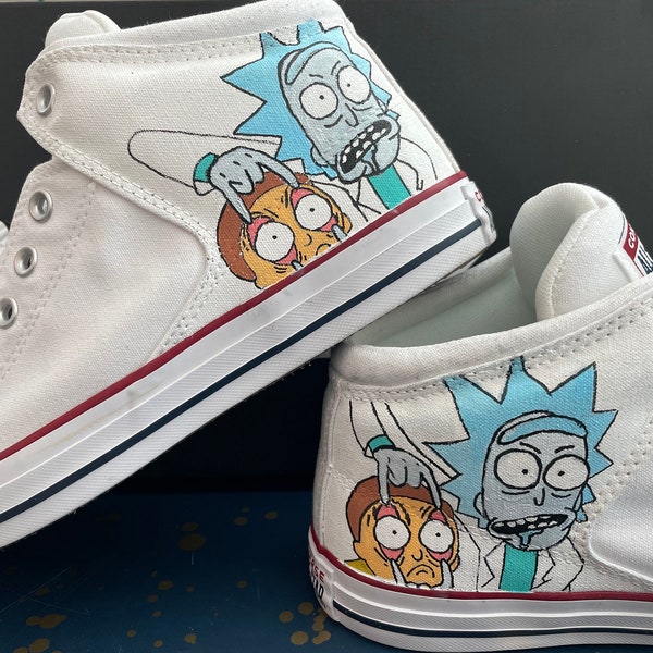 Rick and Morty Shoes Etsy