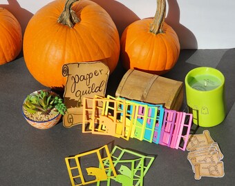 Die Cut Window Cat Rainbow Pack