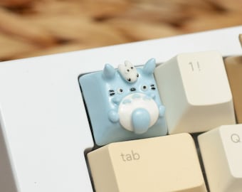 Blue Totoro and Chibi Totoro