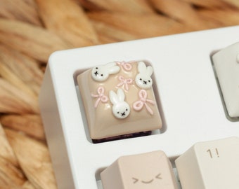 M-iffy Bunny Bows Keycap