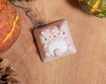 Sakura Totoro Keycap