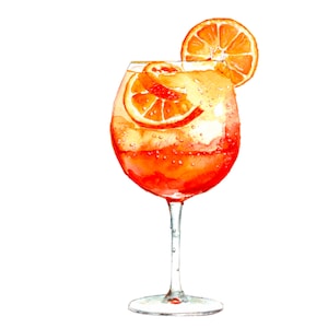 Downloadable Aperol glass