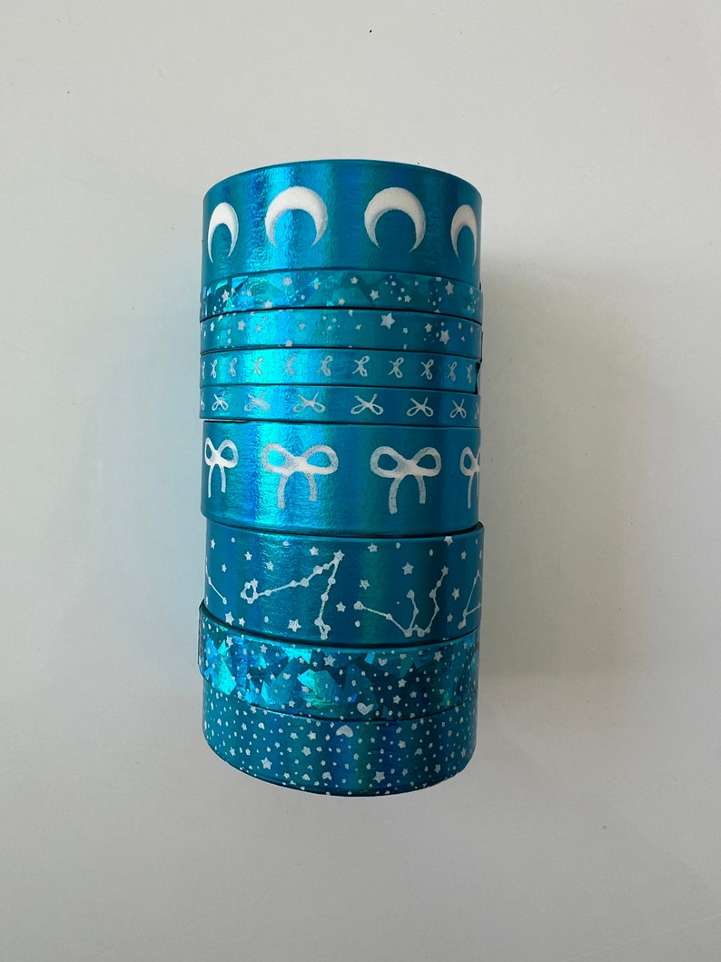 Coffret 4 Bandes Washi Simply Gilded - Aurora Galaxy - 11.0, 10 Et 15 Mm - Neuf