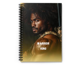 Warrior King Spiral Notebook - Ruled Line