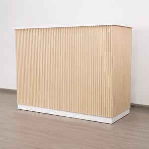 Reception Desk on Wheels Etsy
