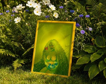 Poster (A5 / A4 / A3) - "Gaia" (unframed)