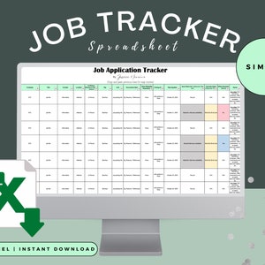 Job Tracker Excel Template Organization Tools Job Tracking Job Tracker Excel Template Organization Tools Job Tracking