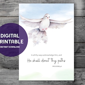 Religiöse Konfirmationskarte mit Bibelvers. Karte zur Konfirmation für Junge oder Mädchen. Konfirmation Geschenk Andenken. DIGITALER DOWNLOAD, DRUCKBAR