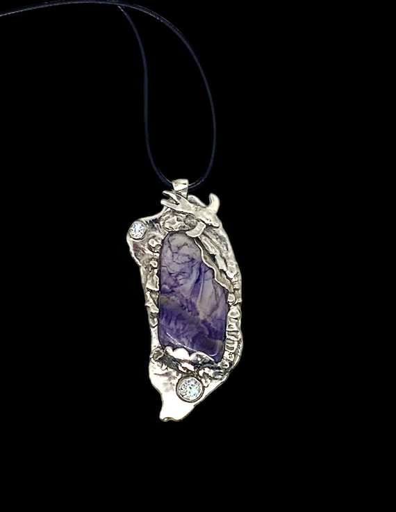 Silver Pendant Bespoke Pendant Silver Necklace Gift for Her