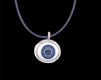 Evil Eye Pendant, goth jewellery witch jewellery boho jewellery, gift,  gift for her gift for him birthday gift jewellery