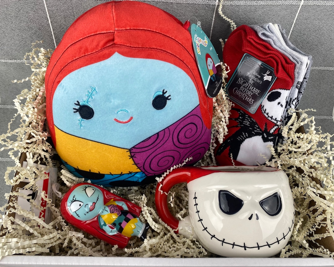 Nightmare Before Christmas Gift Box Set. Sally Squishmallow Etsy