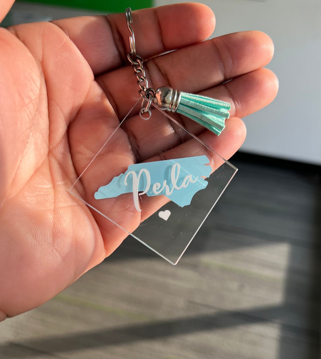 Personalized Acrylic Keychains, Custom Acrylic Keychains, Keychain With Name, Personalized Key