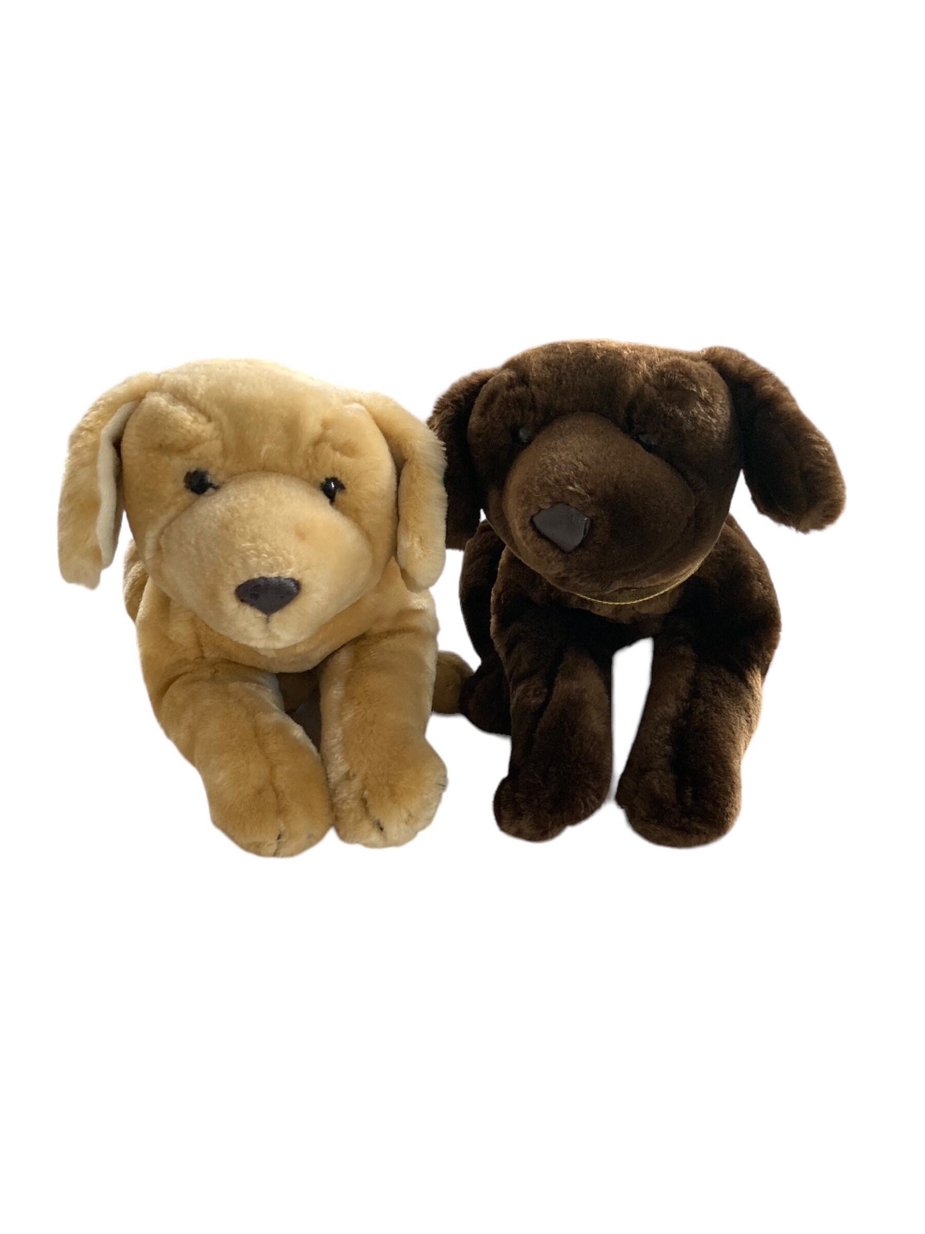 Set - Kids Preferred 1999 Chocolate Brown Yellow Lab Golden