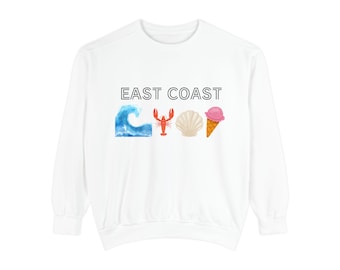 East Coast Crew Neck Sweatshirt