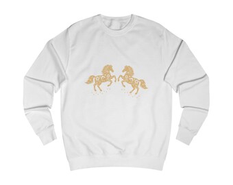 Horse Sweatshirt | Prancing Horse | Year of the Horse| Horse Zodiac | Horse Silhouette