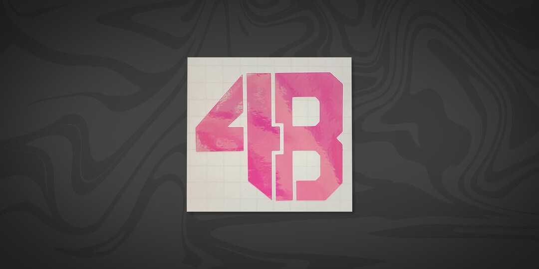 4B | Vinyl Decal, SVG, Sticker | EDM, Dubstep, Rave - Etsy