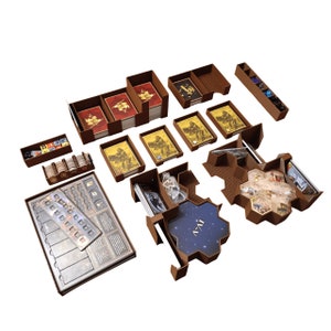 Insert for Heroes III board game version without figures