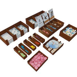 Insert for Wingspan with extensions | organizer