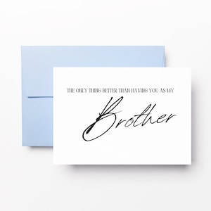 Personalisierte Groomsmen Vorschlag Karte | Bruder Trauzeuge | Bester Freund Trauzeugen