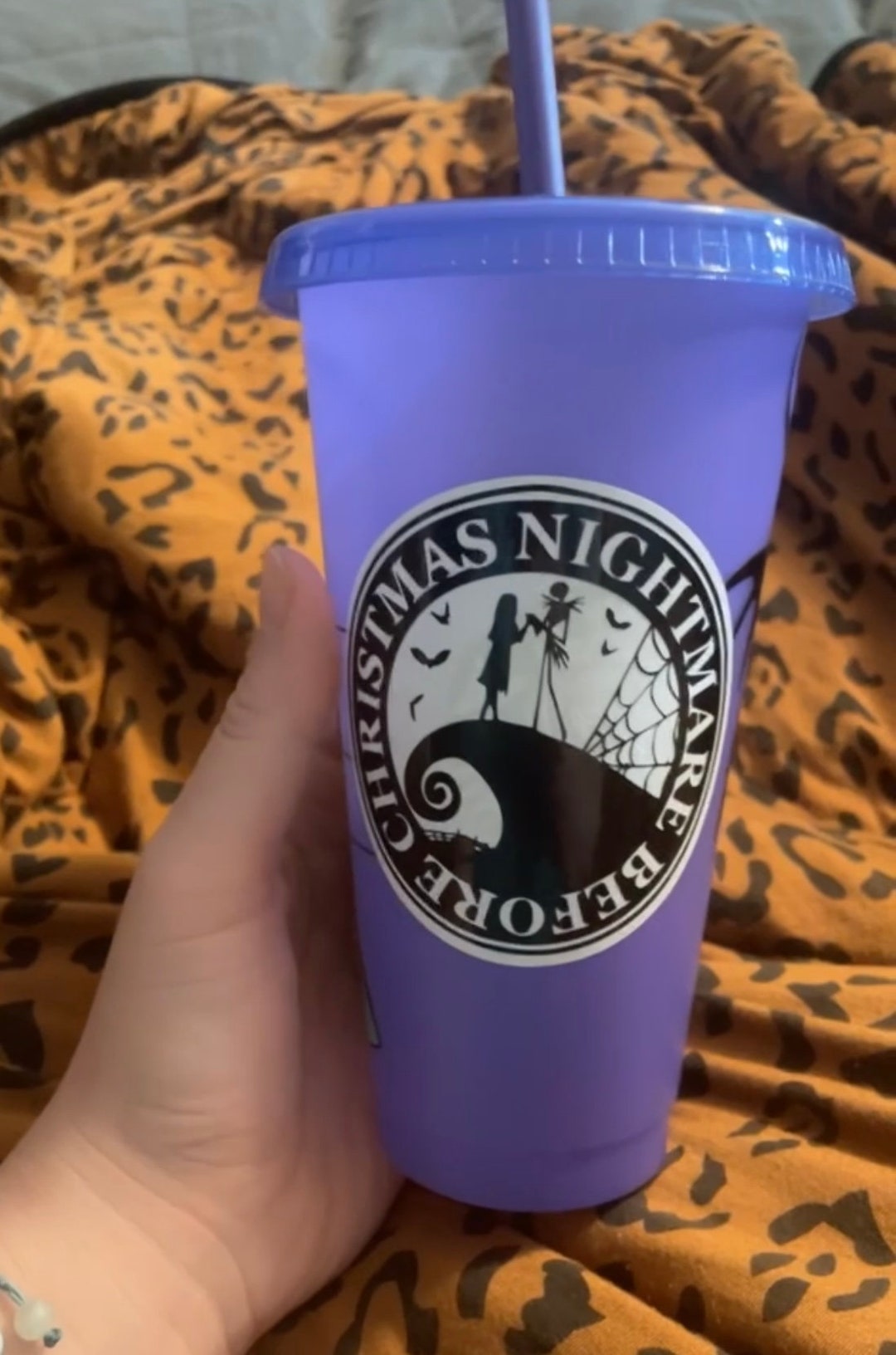 Nightmare Before Christmas Starbucks Cup Etsy