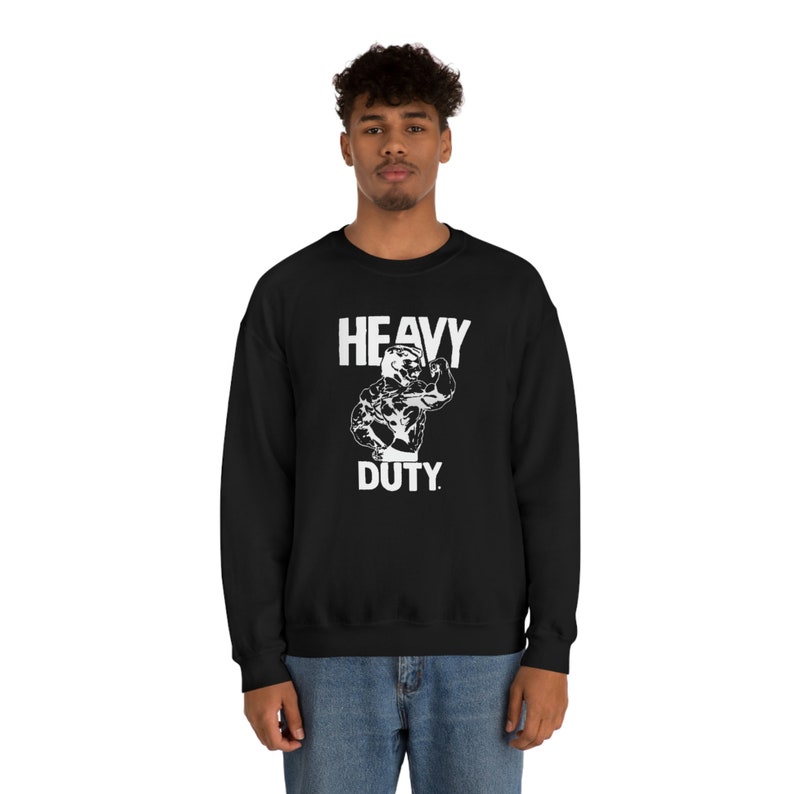 Mike Mentzer Heavy Duty Unisex Heavy Blend Crewneck Sweatshirt Etsy